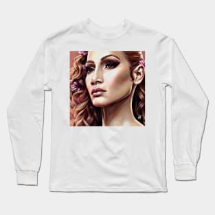 Brown Jennifer Long Sleeve T-Shirt